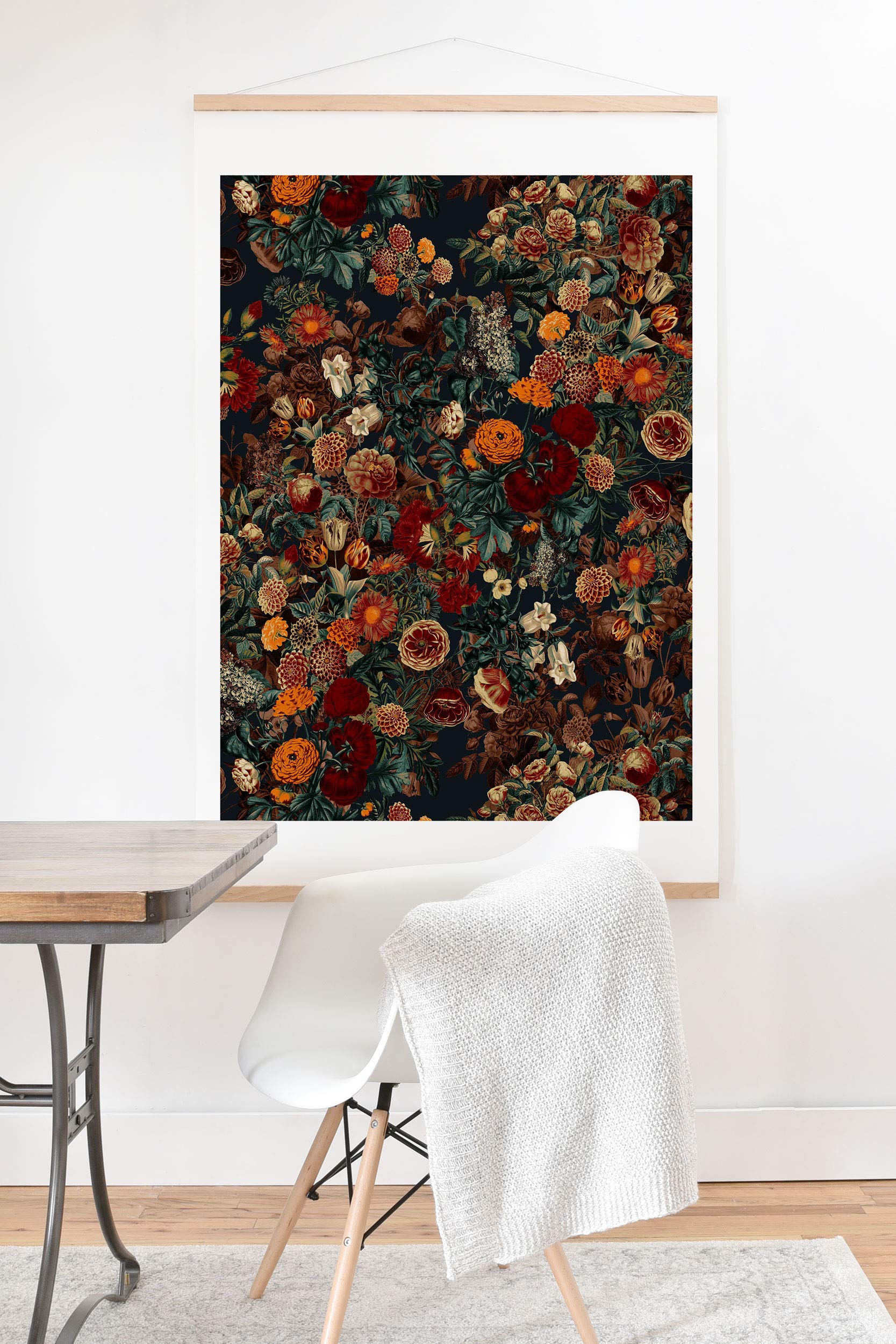 Amazon.co.jp: Society6 Burcu Korkmazyurek Exotic Garden - Night